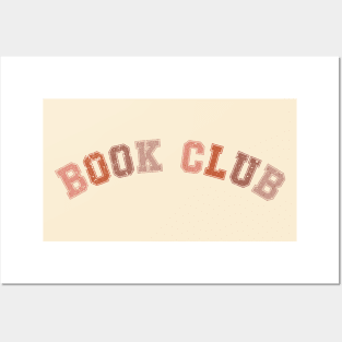 Retro Book Club Posters and Art